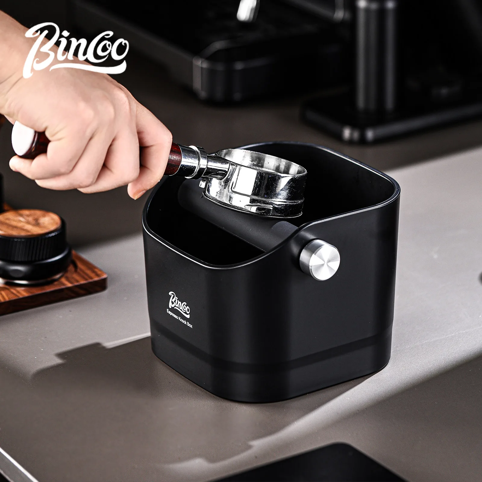 Coffee Equipment Organizer - Wadah Ampas Kopi Bincoo 0.8L, Anti