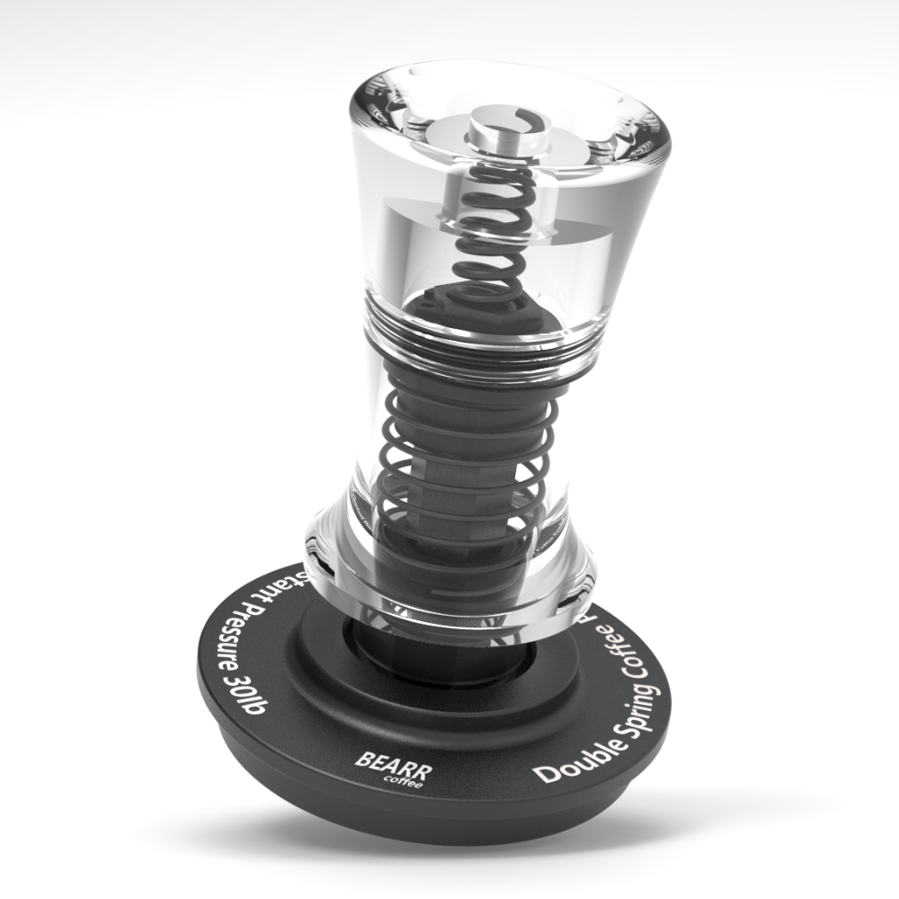 Coffee Equipment Kit - BEARR Coffee 30IbTamper Ripple Base Constant