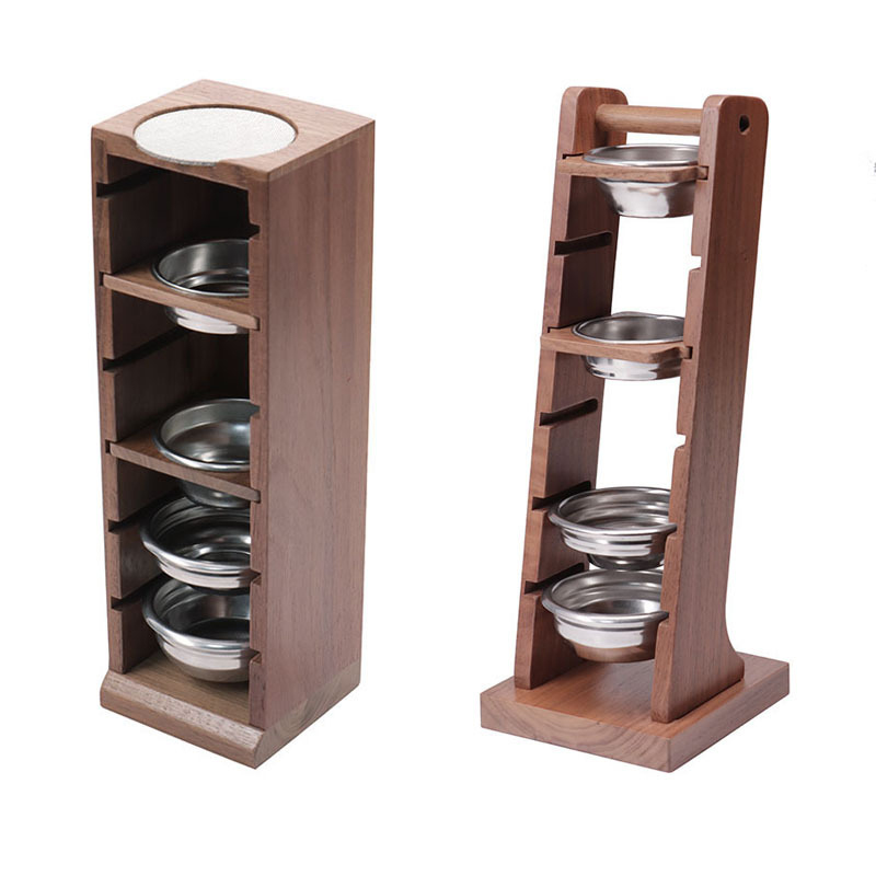 Coffee Equipment Organizer - 51/53/58mm rak penyimpanan mangkuk bubuk kopi
