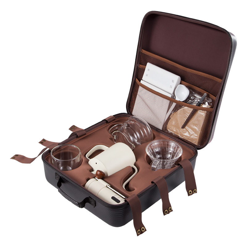 Coffee Equipment Kit - Kombinasi set kopi, penggiling tangan, cangkir
