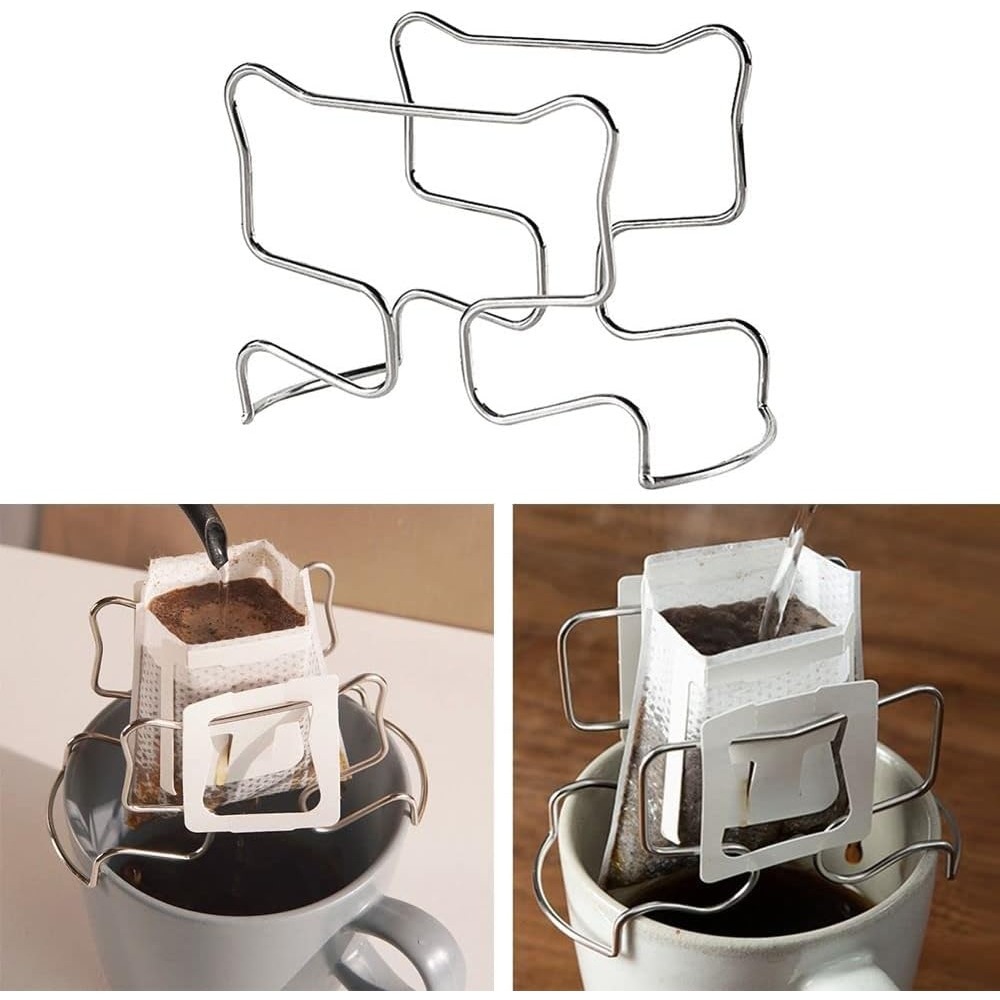 Coffee Equipment Organizer - Tempat Kantong Kopi Baja Tahan Karat