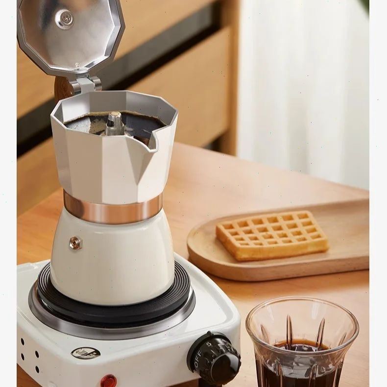 Coffee Equipment - Set Pembuat Kopi Moka Pot Berbentuk