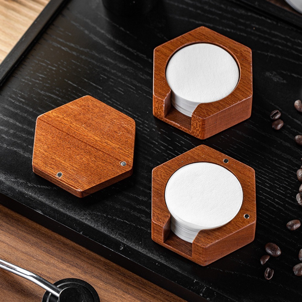 Kotak Kertas Filter Kopi Heksa - Coffee Equipment Organizer ulasan dan harga