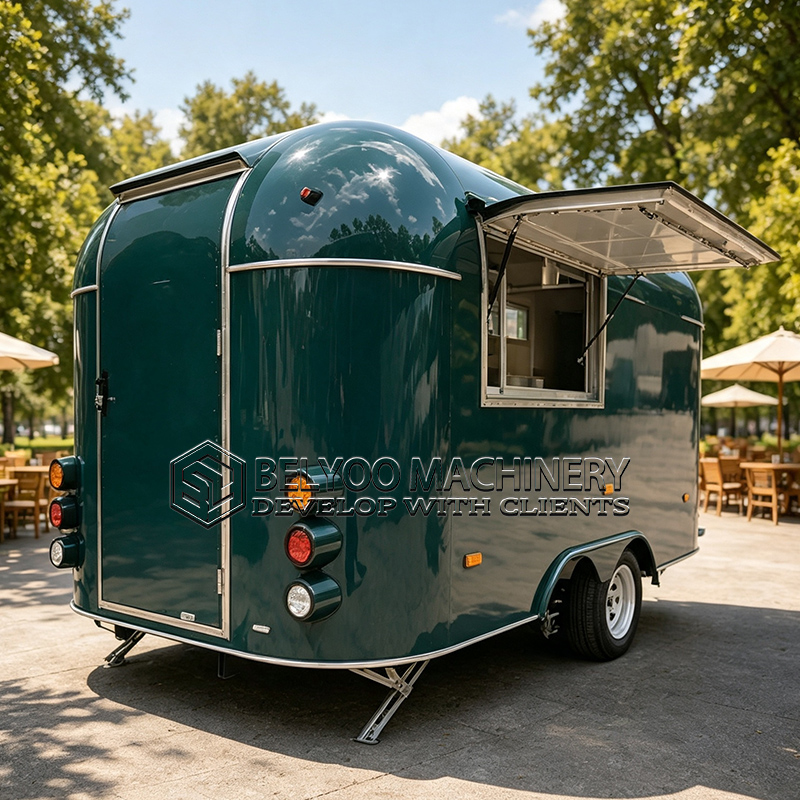 Trailer Makanan Komersial Bely - Coffee Equipment ulasan dan harga
