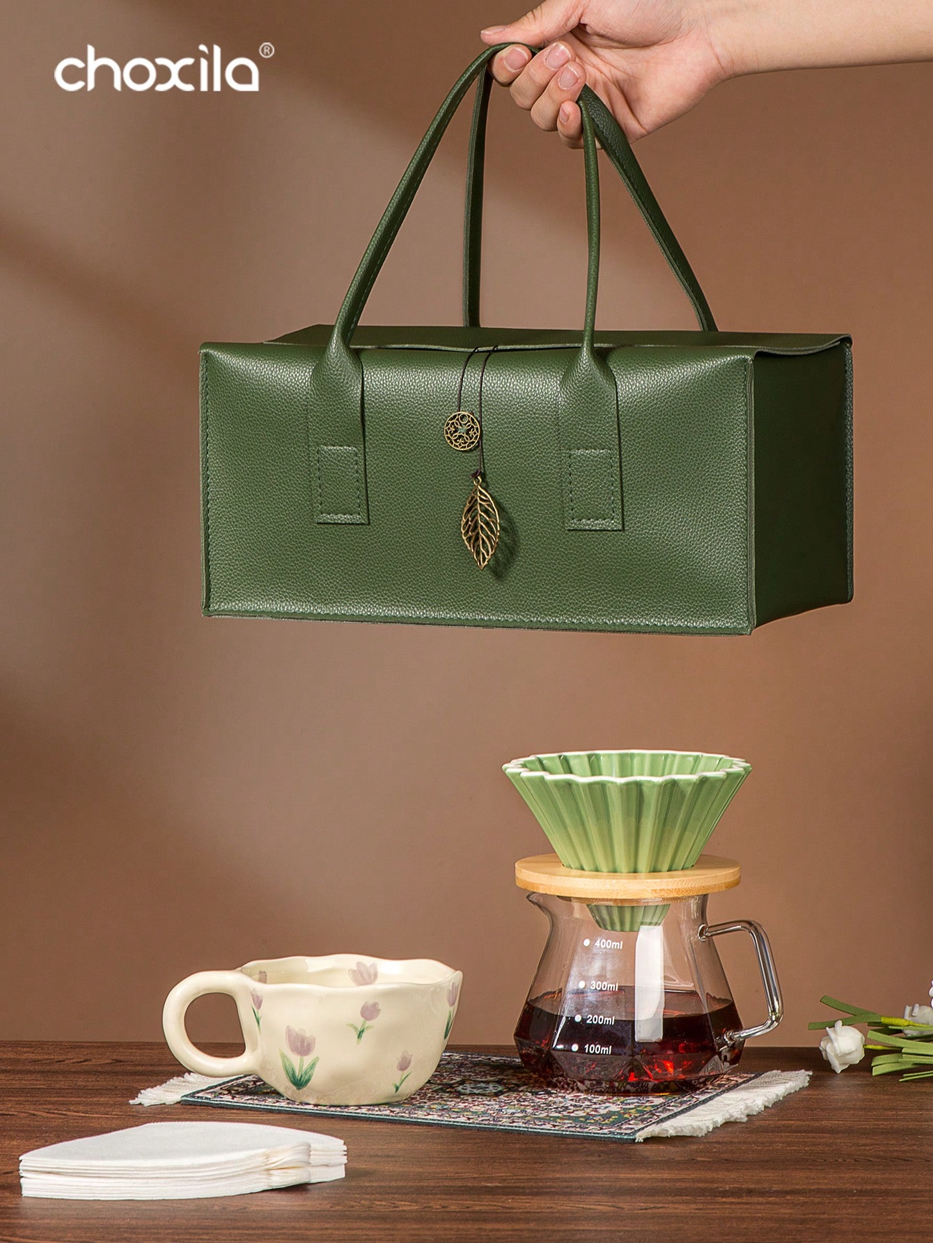 8 Buah Set Kopi Tuang Di Atas, - Coffee Equipment Kit ulasan dan harga
