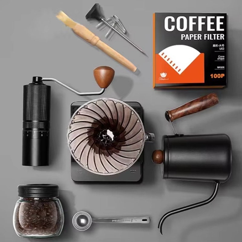 10pcs Set Kopi Perjalanan, Pen - Coffee Equipment Kit ulasan dan harga