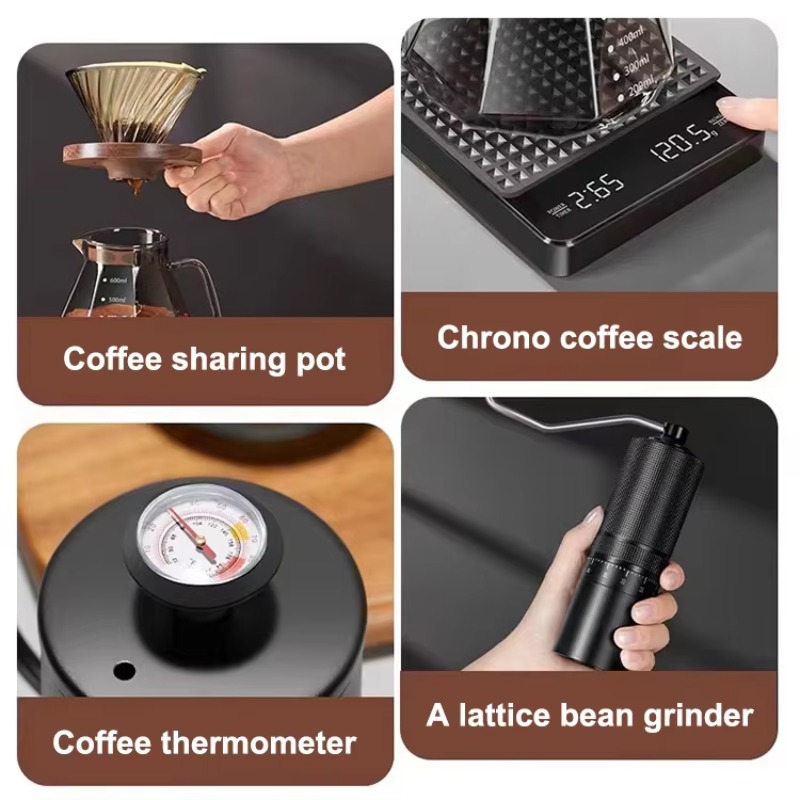 10pcs Set Kopi Perjalanan, Pen - Coffee Equipment Kit ulasan dan harga