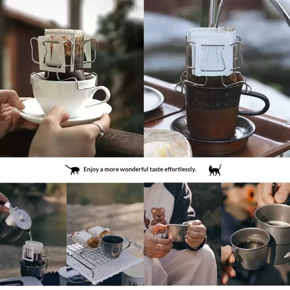 Tempat Kantong Kopi Baja Tahan - Coffee Equipment Organizer ulasan dan harga