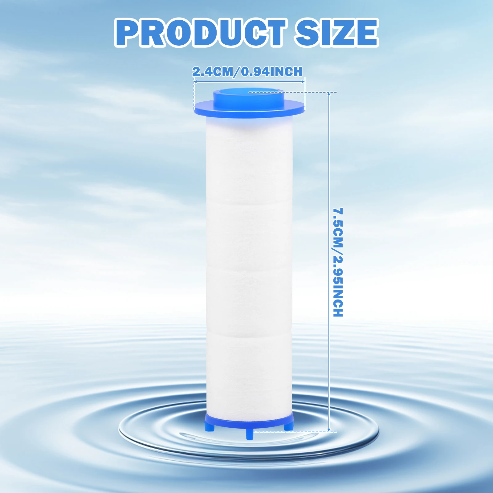 20 Buah Filter Kepala Shower P - Water Filter Cartridge ulasan dan harga